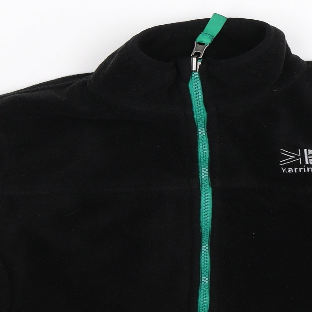 Karrimor Boys Black  Fleece Jacket  Size 11-12 Years