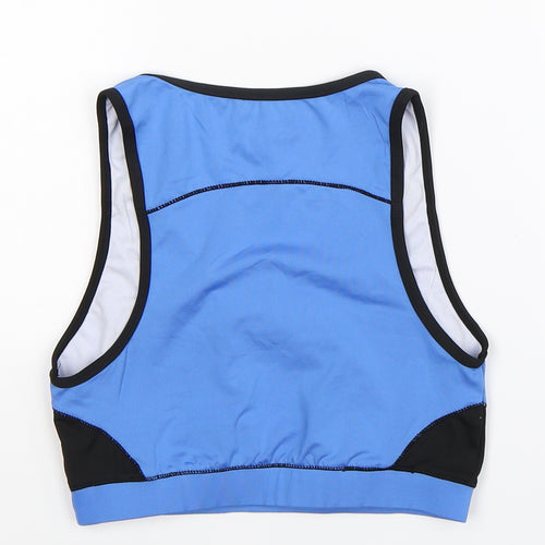 Tom Franks Womens Blue   Cropped Tank Size S