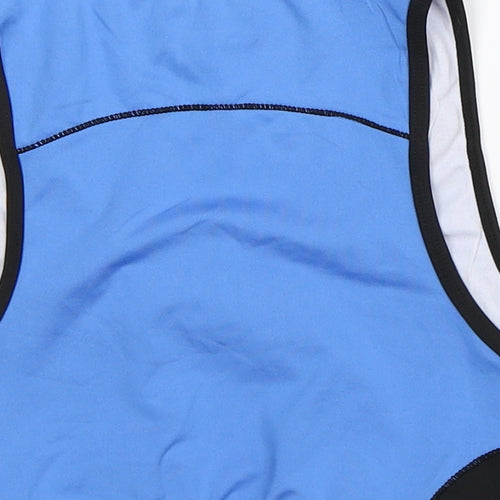 Tom Franks Womens Blue   Cropped Tank Size S