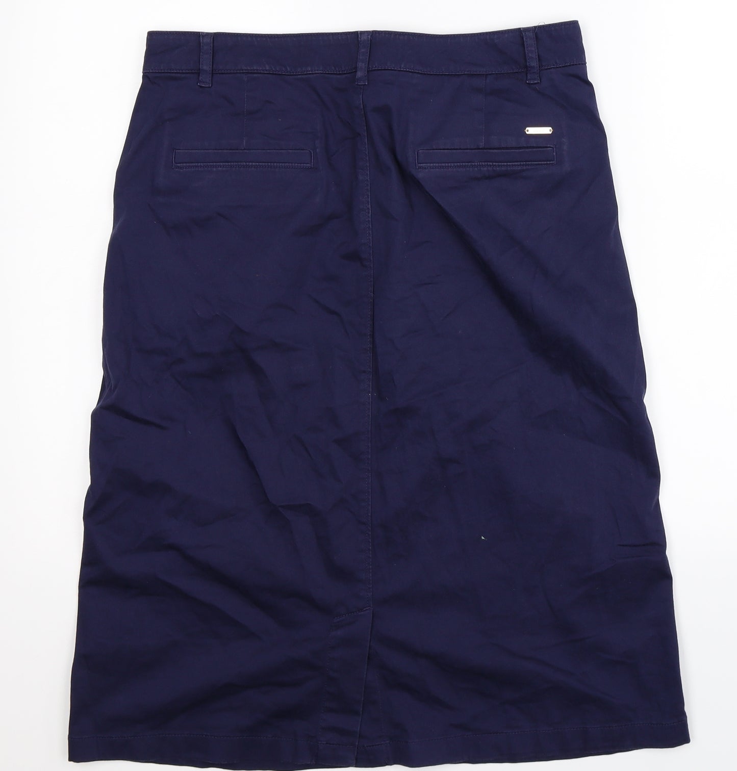 Per Una Womens Blue   Straight & Pencil Skirt Size 12
