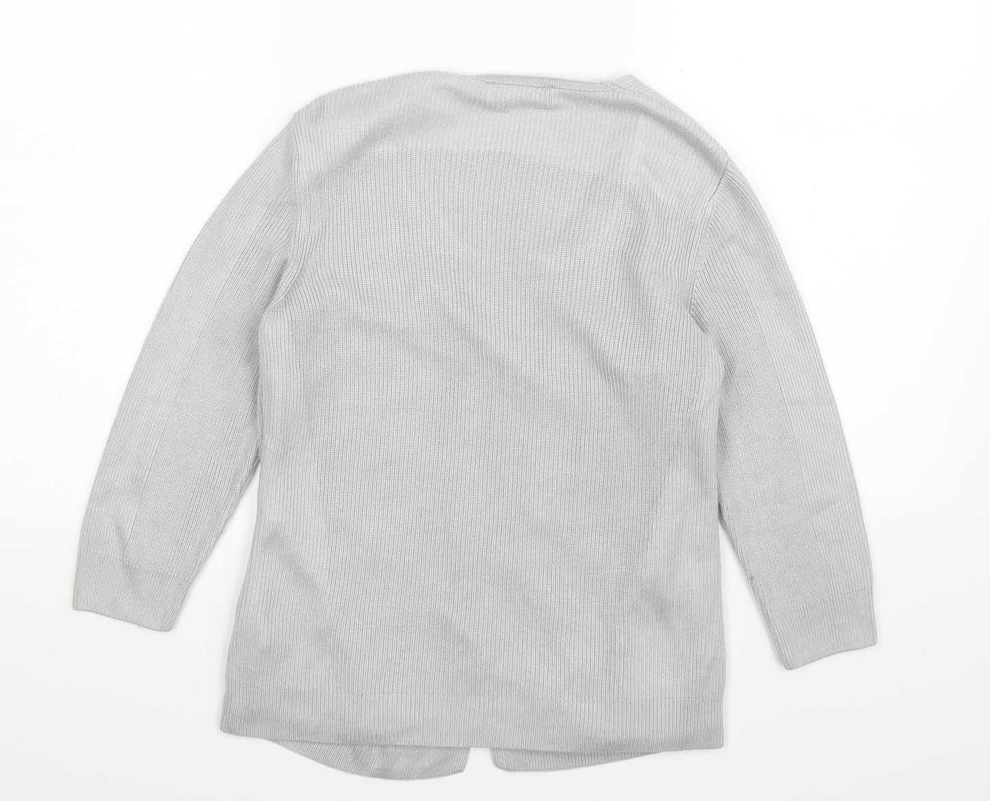 Marks and Spencer Womens Grey  Knit Pullover Jumper Size 8