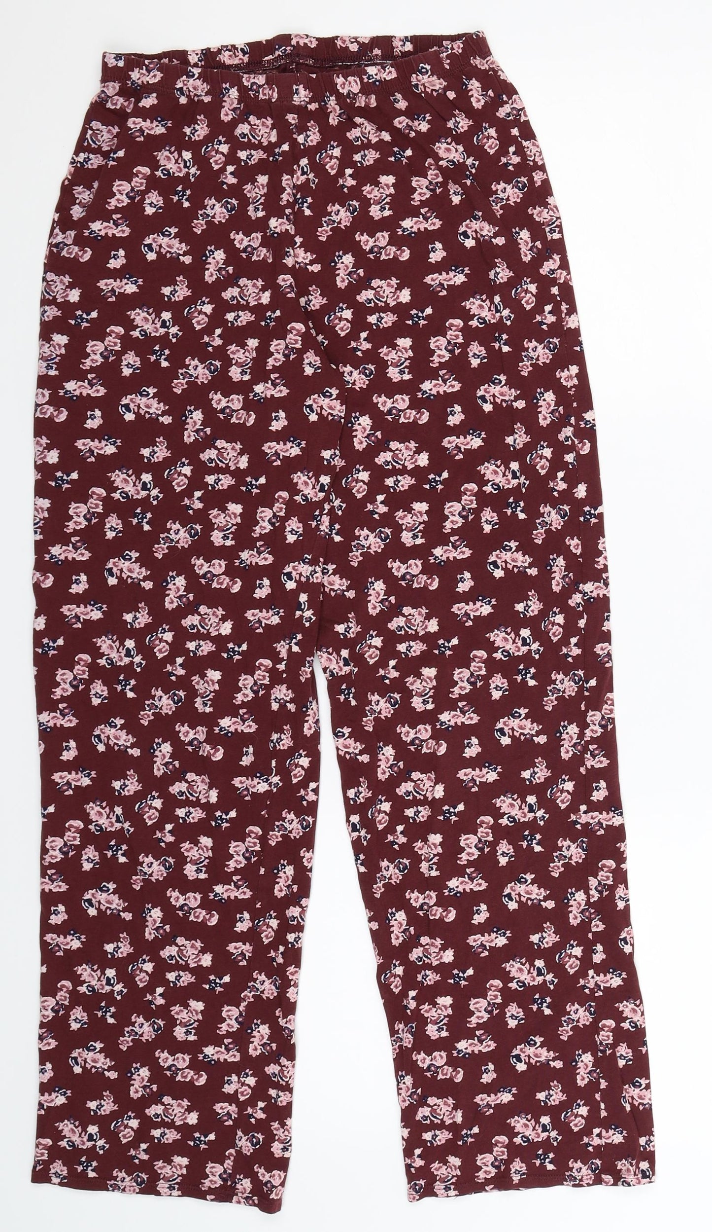 Marks and Spencer Womens Brown Floral  Cami Pyjama Pants Size 10