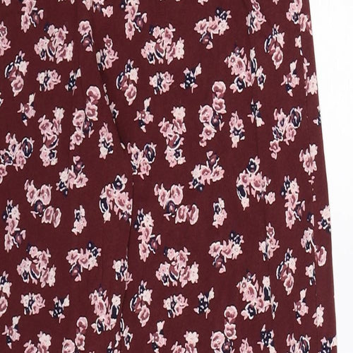 Marks and Spencer Womens Brown Floral  Cami Pyjama Pants Size 10