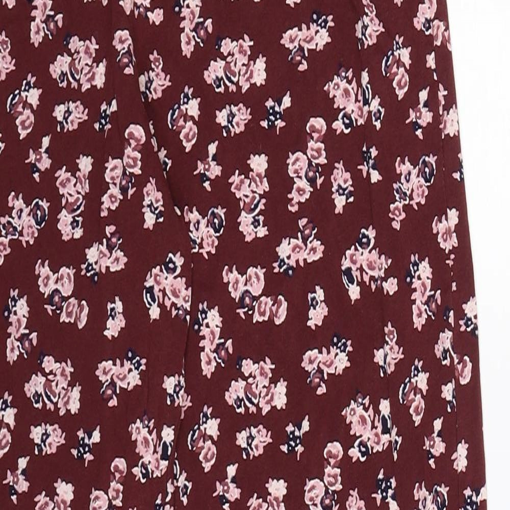 Marks and Spencer Womens Brown Floral  Cami Pyjama Pants Size 10