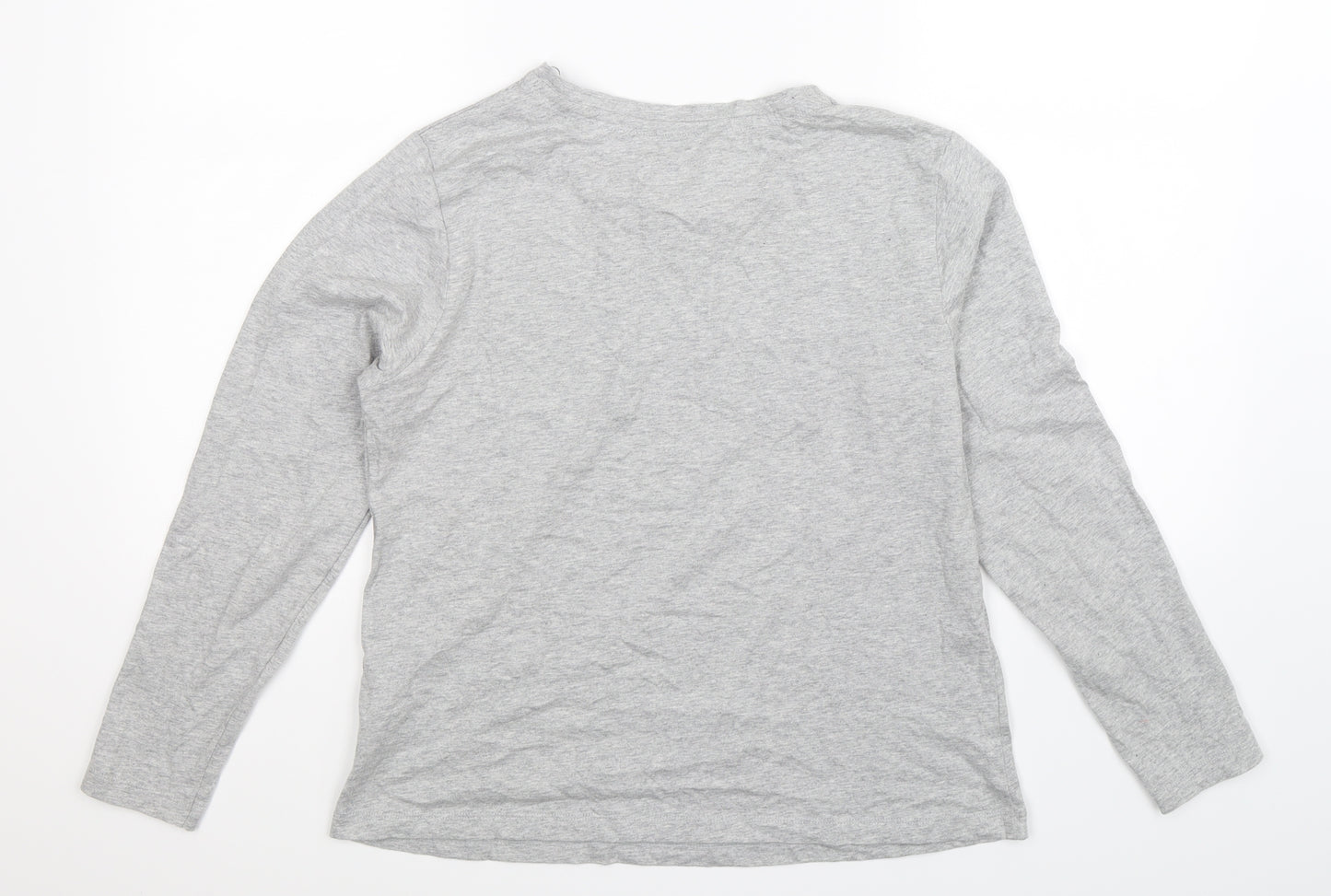Maison De Nimes Womens Grey   Basic T-Shirt Size S