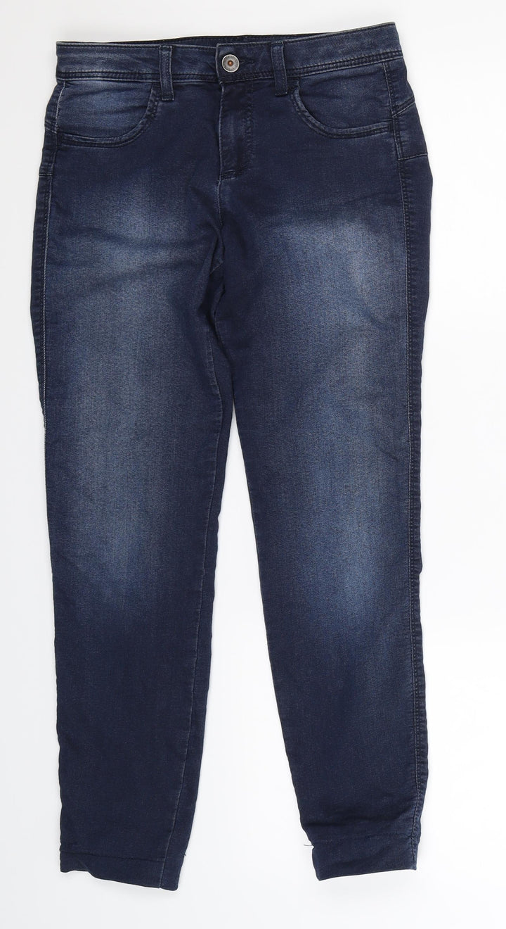 United Colors of Benetton Womens Blue Denim Jegging Jeans Size 28 in L27 in