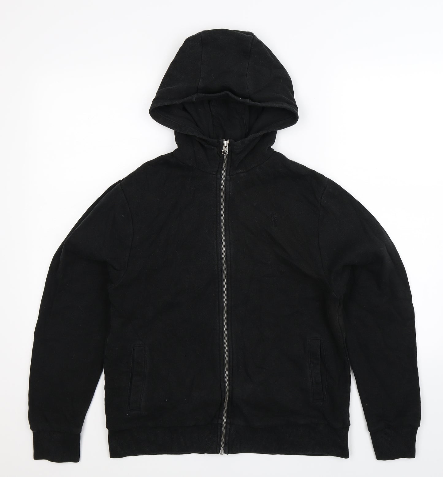 NEXT Boys Black   Full Zip Hoodie Size 13 Years