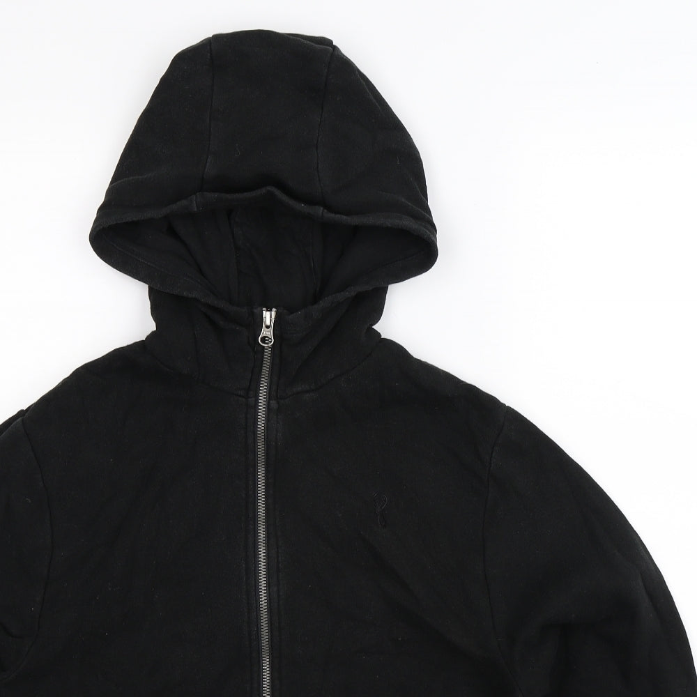 NEXT Boys Black   Full Zip Hoodie Size 13 Years