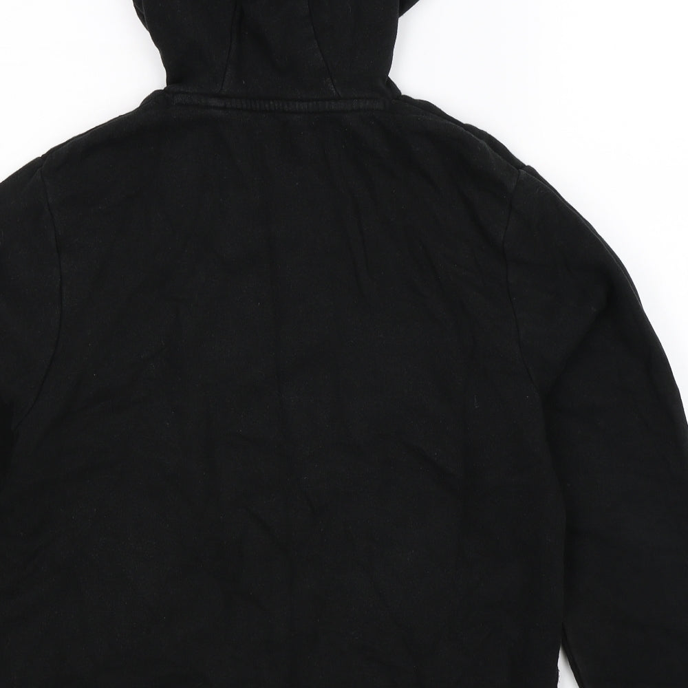 NEXT Boys Black   Full Zip Hoodie Size 13 Years