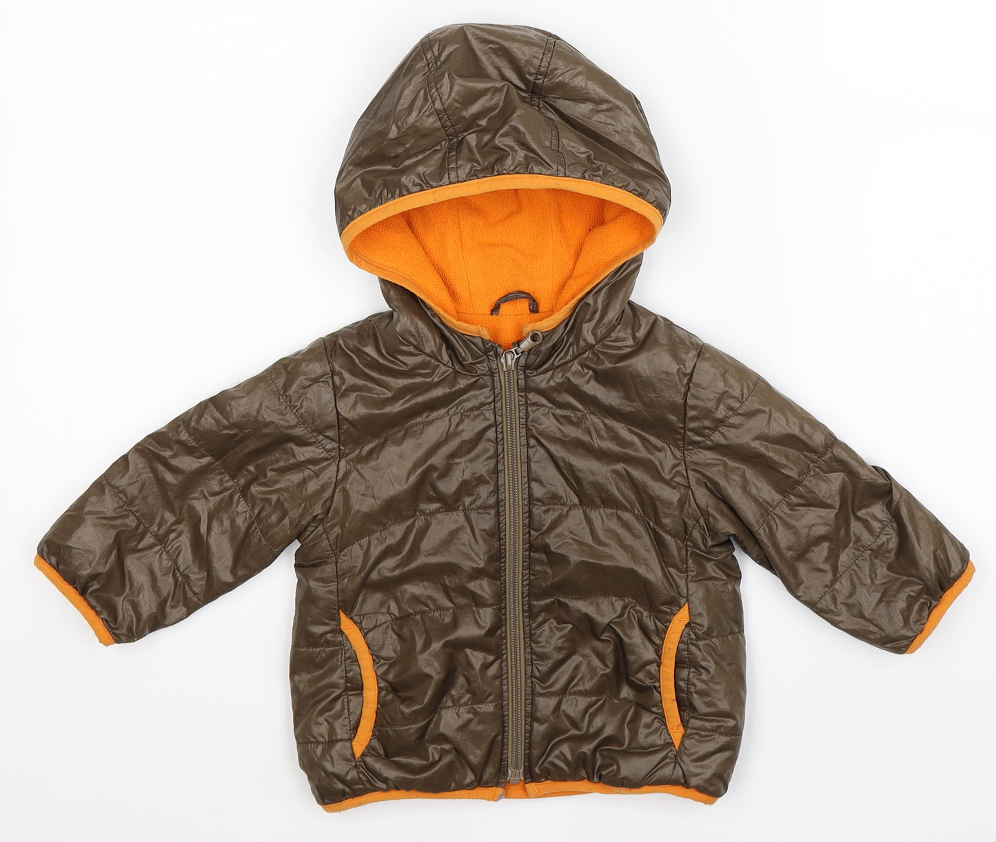 Uniqlo Baby Brown   Jacket  Size 12 Months
