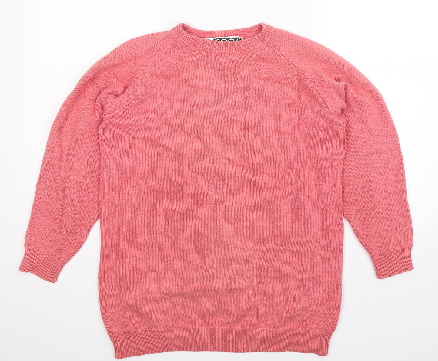 Cooc Womens Pink  Knit Pullover Jumper One Size