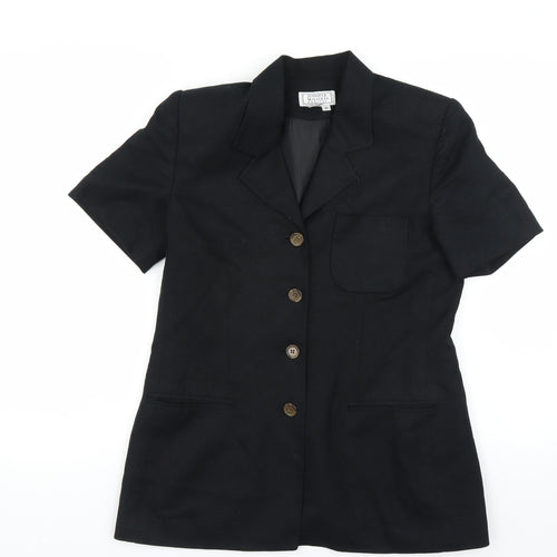 Jennifer Moore Womens Black   Jacket Blazer Size 8
