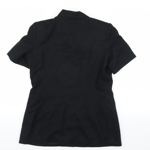 Jennifer Moore Womens Black   Jacket Blazer Size 8