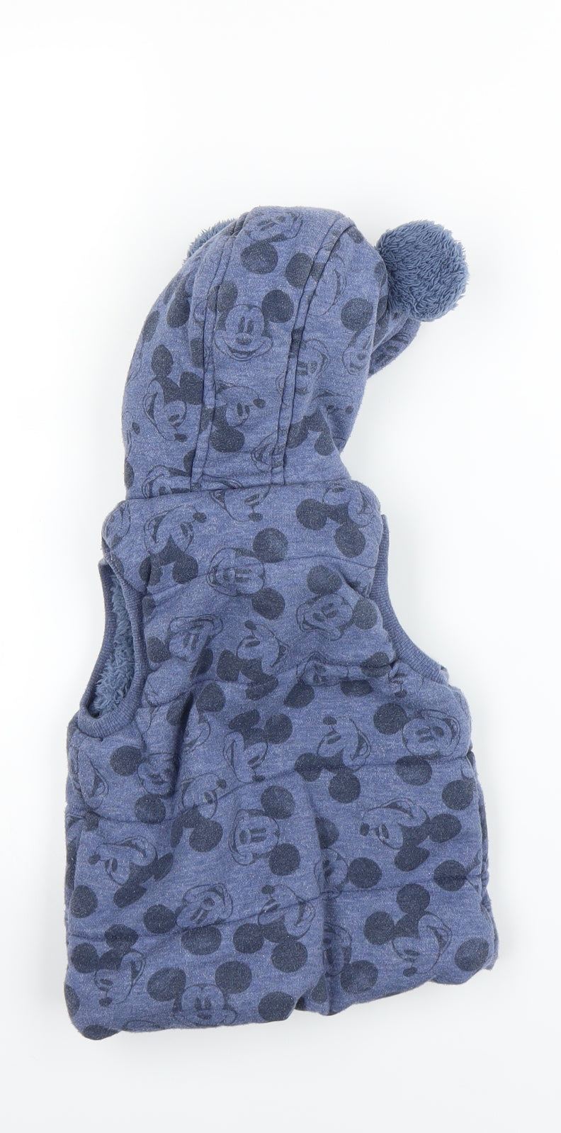 George Baby Blue   Gilet Coat Size 12-18 Months