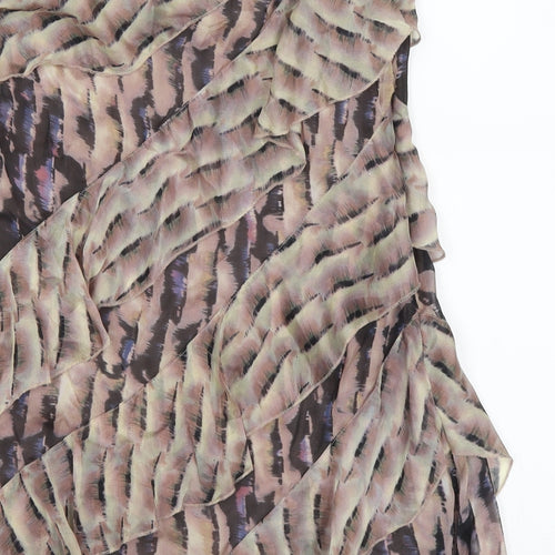 Mint Velvet Womens Multicoloured Animal Print  A-Line Skirt Size 10