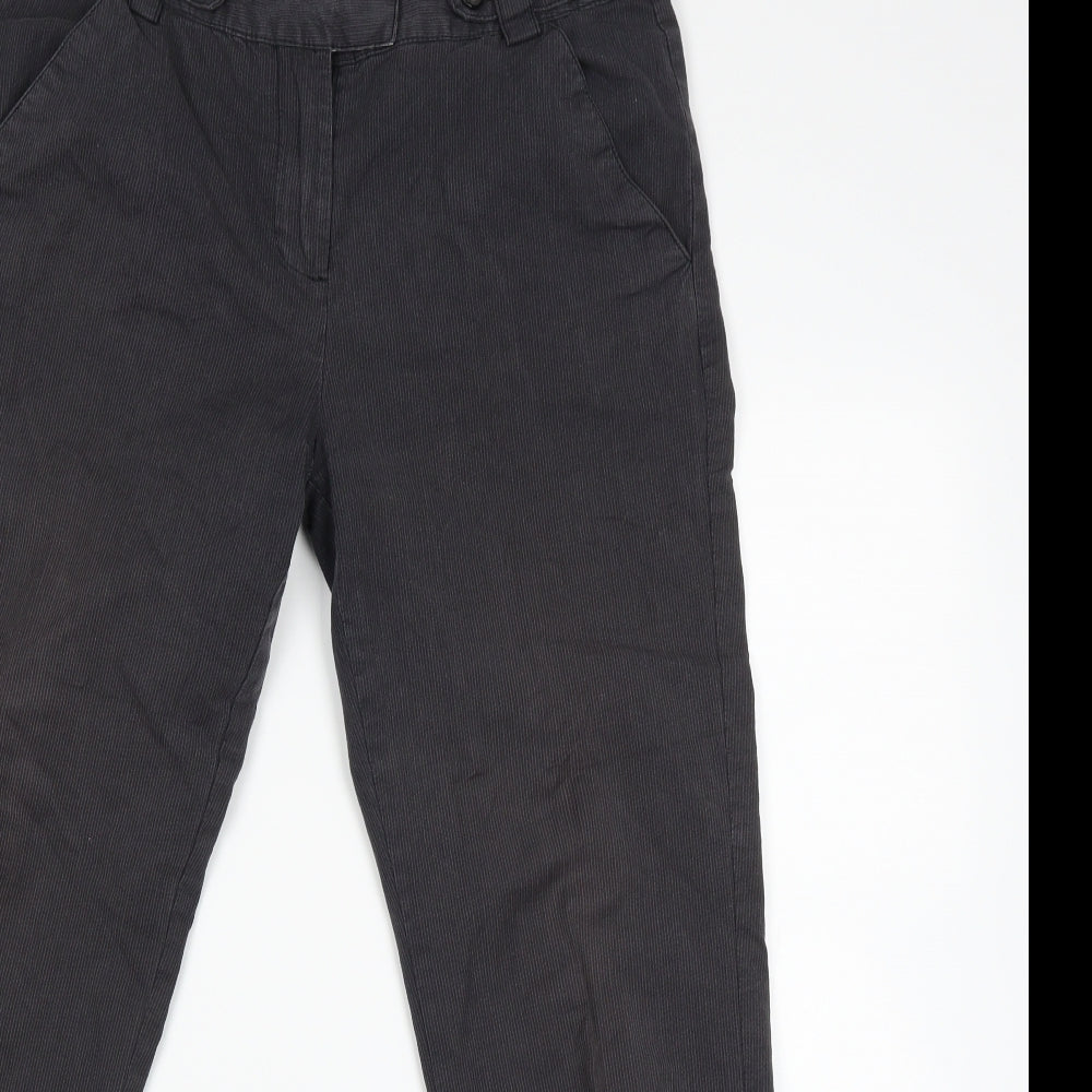 Laura Ashley Womens Grey   Trousers  Size 12 L26 in