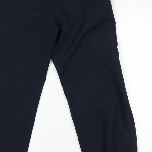 Reebok Womens Blue   Rain Trousers Trousers Size 14