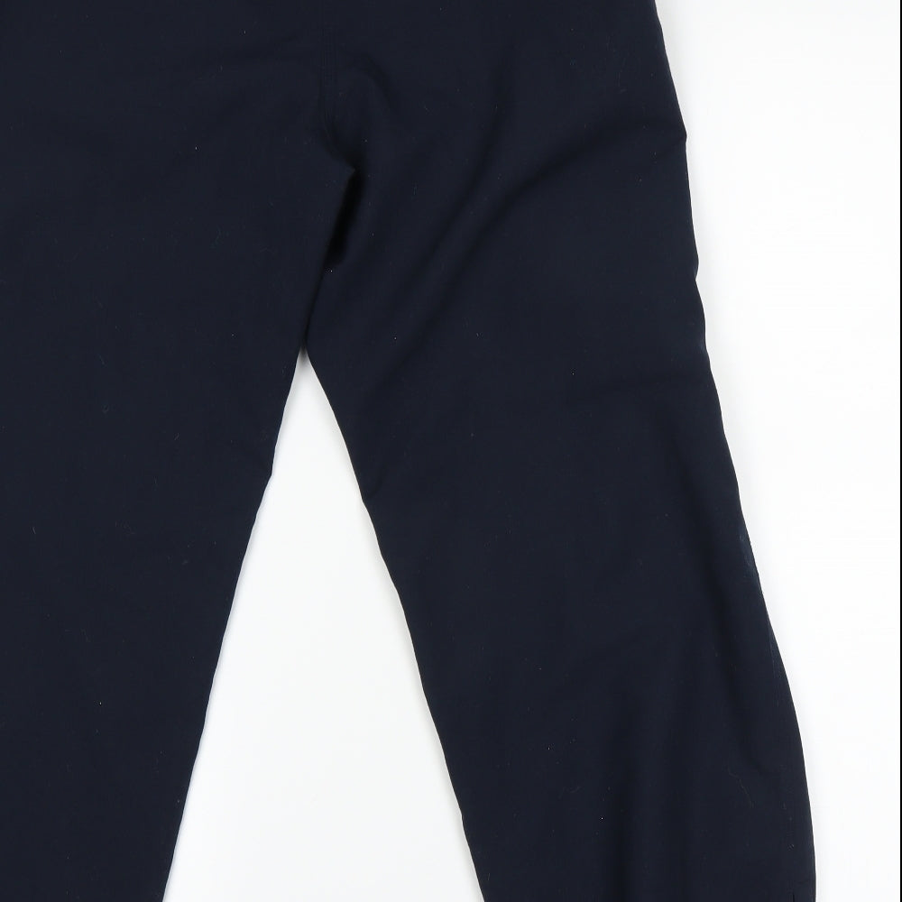 Reebok Womens Blue   Rain Trousers Trousers Size 14