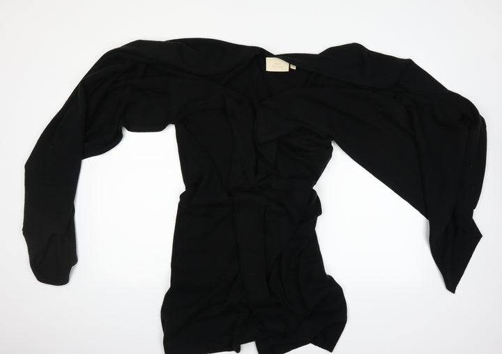 Ann Harvey Womens Black Cape Jumper One Size