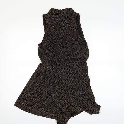 Top shop Womens Gold   A-Line  Size 10