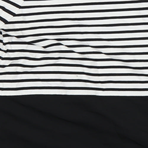 tohibo Womens Multicoloured Striped  Basic T-Shirt Size 36