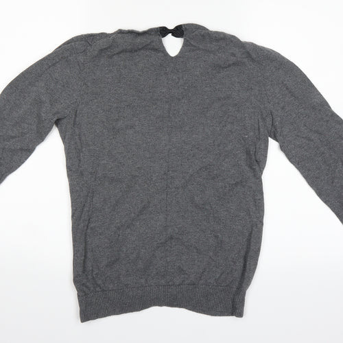 Mango Womens Grey   Pullover Jumper Size 14