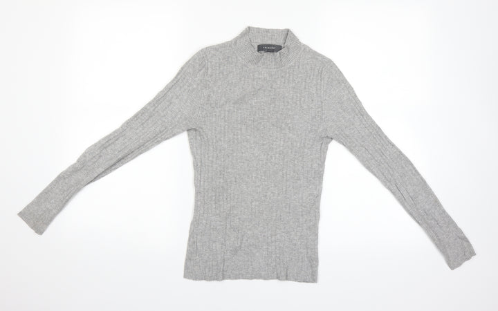 Primark Womens Grey   Pullover Jumper Size 6