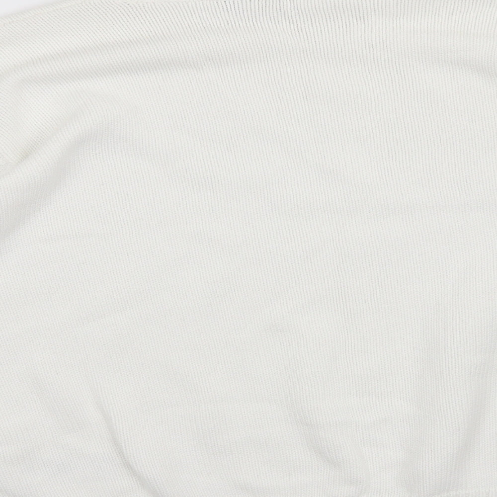 Marks and Spencer Womens White   Pullover Jumper Size 12