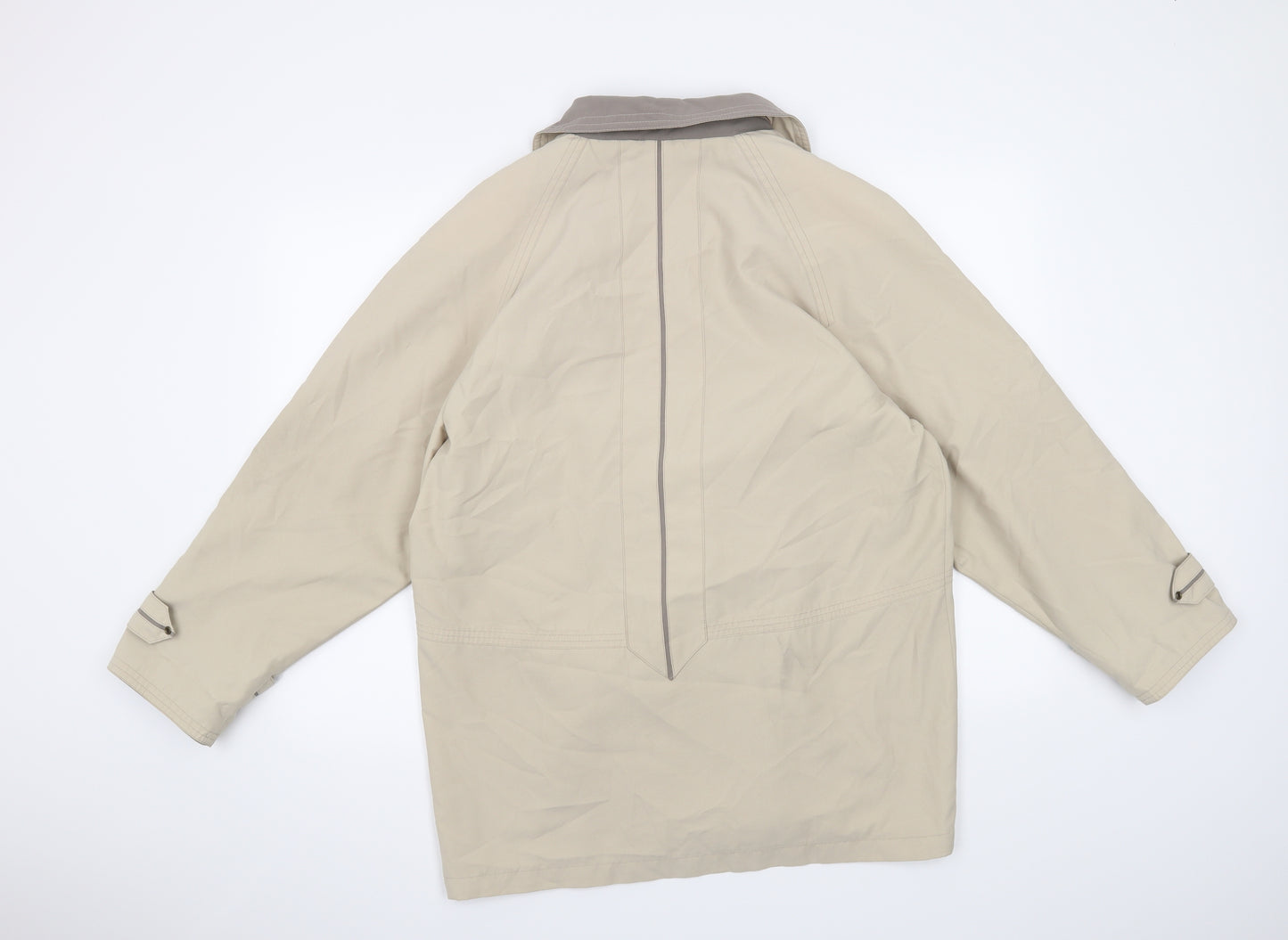 Telemac Womens Beige   Jacket Coat Size M
