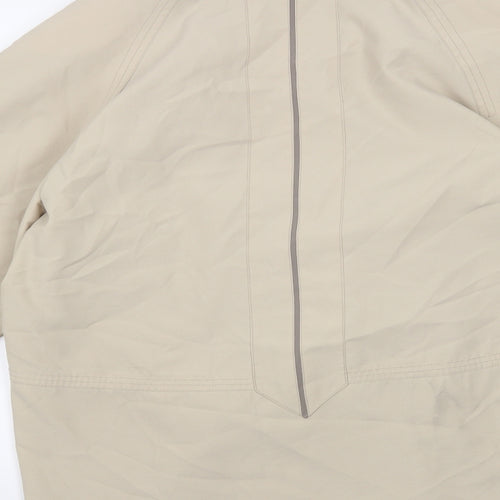 Telemac Womens Beige   Jacket Coat Size M