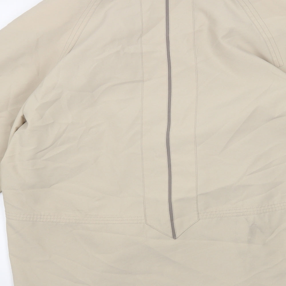 Telemac Womens Beige   Jacket Coat Size M