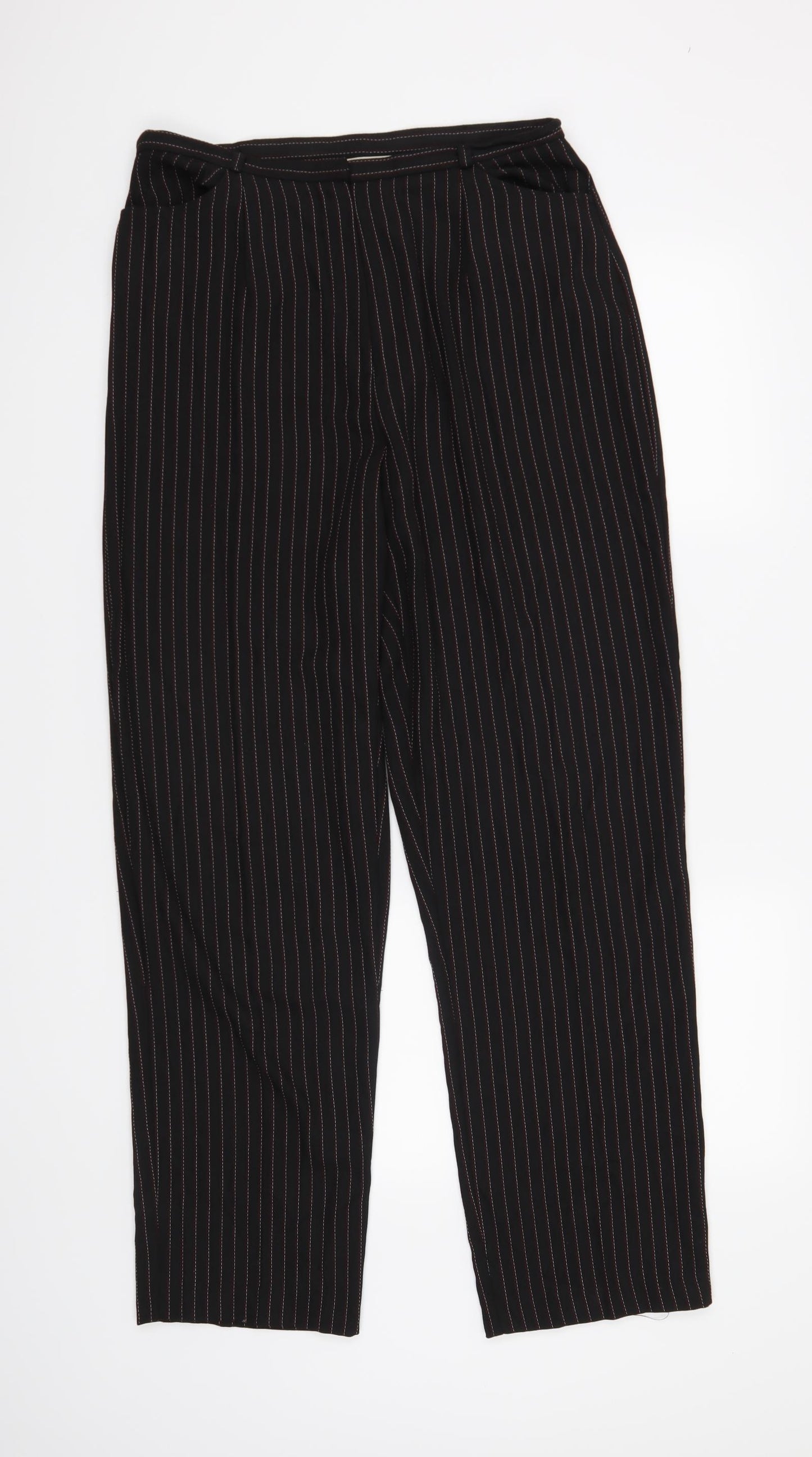 De Keyser Womens Black   Trousers  Size 14 L30 in
