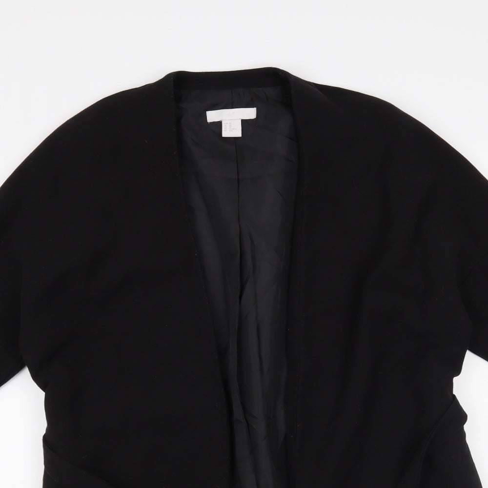H&M Womens Black   Jacket Coat Size XS
