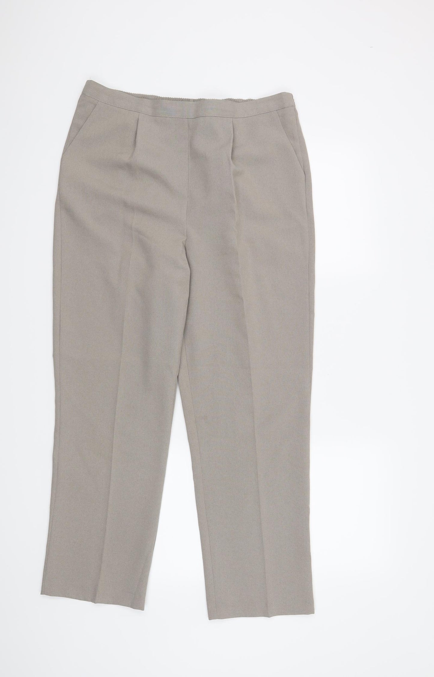Bon Marché Womens Grey   Trousers  Size 14 L26 in