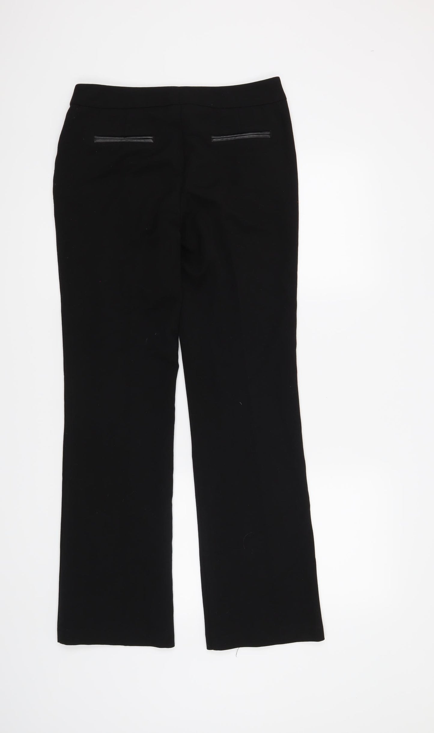 F&F Womens Black   Trousers  Size 6 L31 in