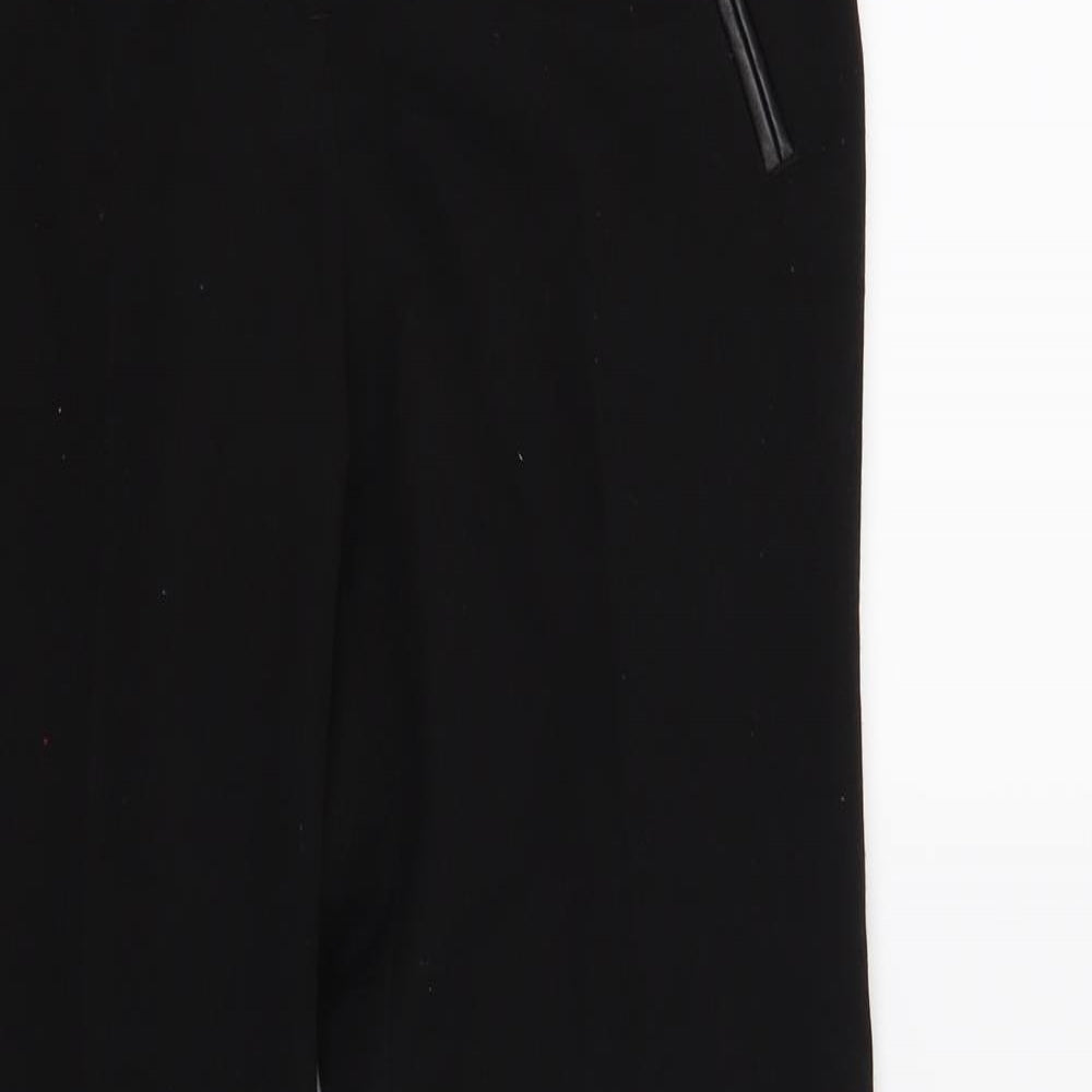 F&F Womens Black   Trousers  Size 6 L31 in