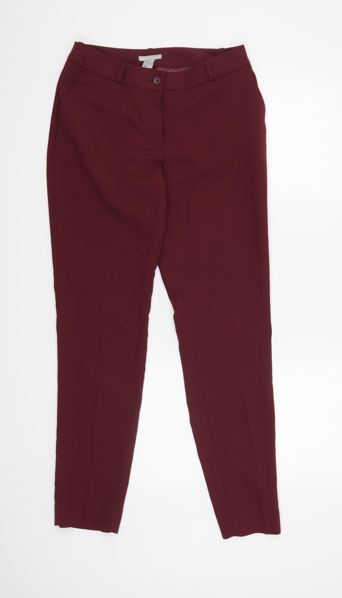 H&M Womens Purple   Trousers  Size 8 L29 in
