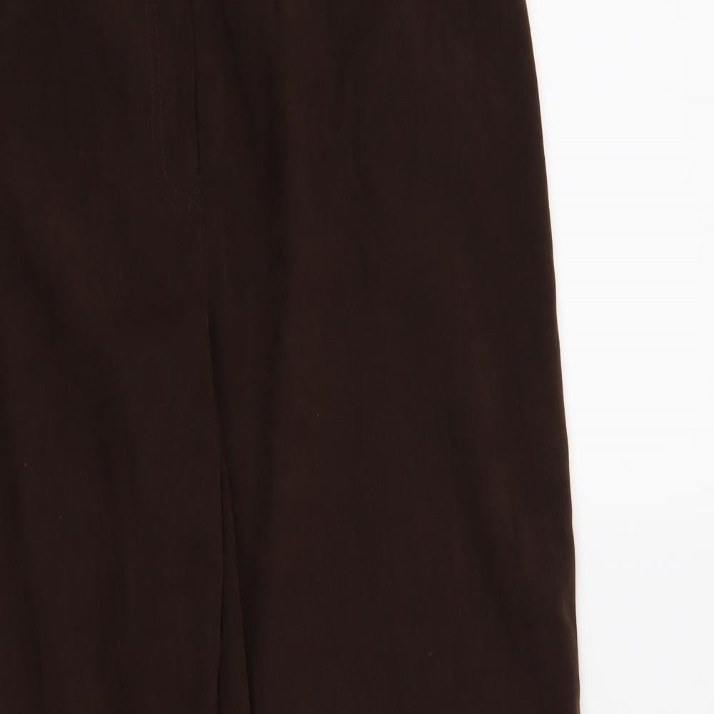 Sarah Hamilton Womens Brown   Trousers  Size 12 L28 in