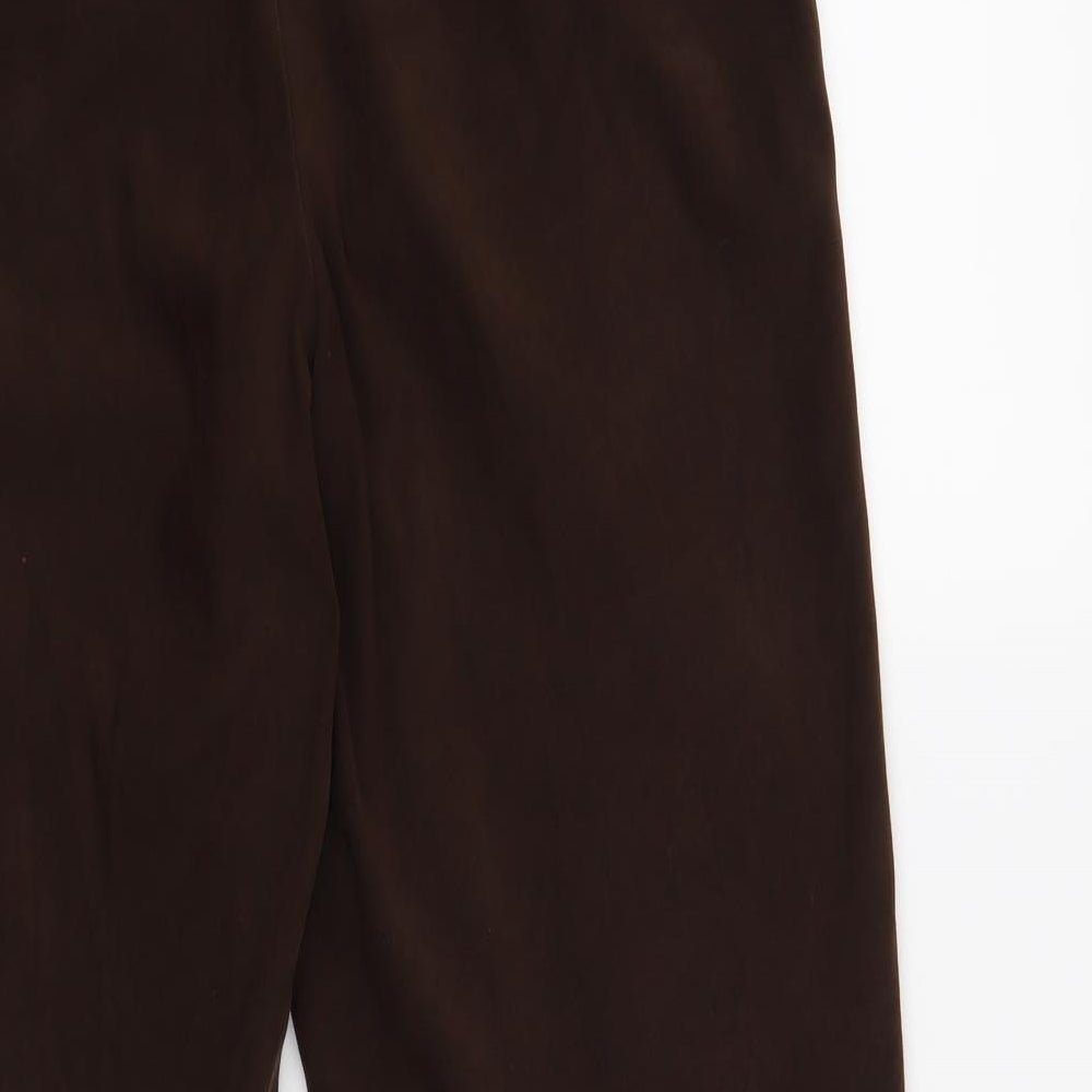 Sarah Hamilton Womens Brown   Trousers  Size 12 L28 in