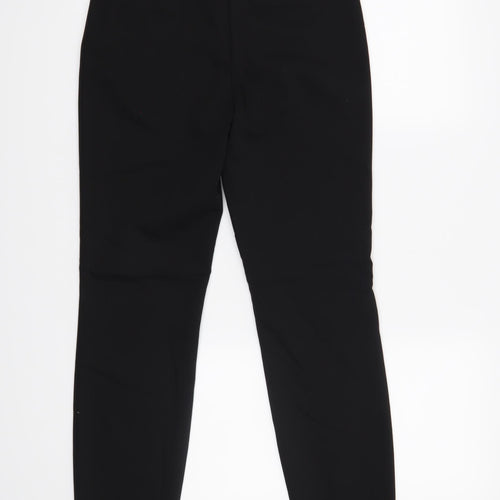 Papaya Womens Black   Trousers  Size 8 L28 in