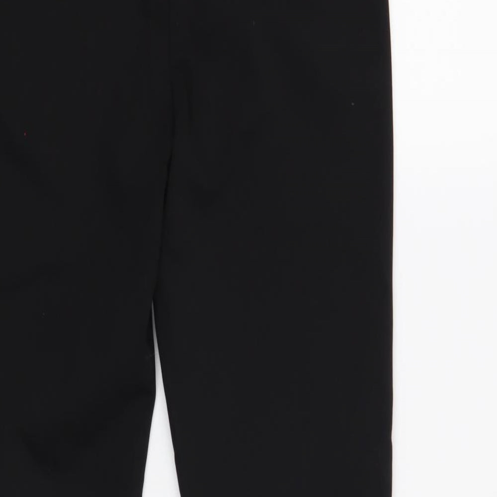 Papaya Womens Black   Trousers  Size 8 L28 in