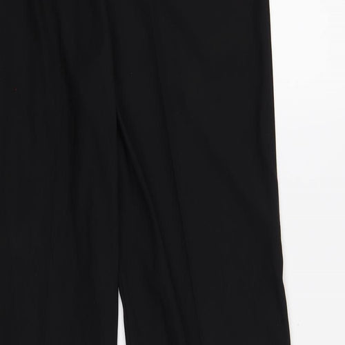 AMARANTO Womens Black   Trousers  Size 14 L31 in