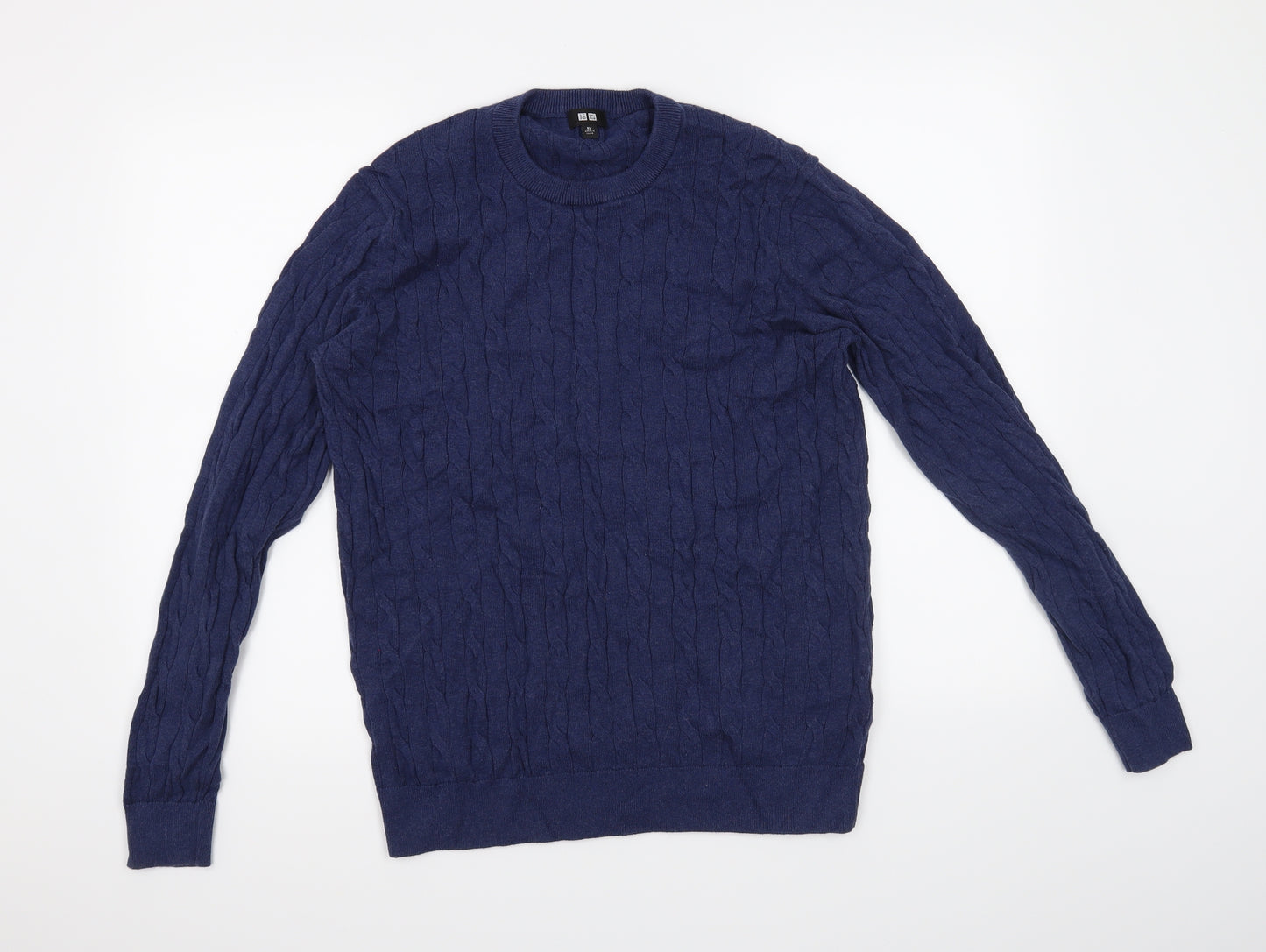 Uniqlo Mens Blue   Pullover Jumper Size XL