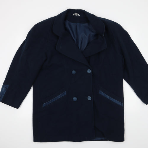 Kliss Womens Blue   Jacket Coat Size 16