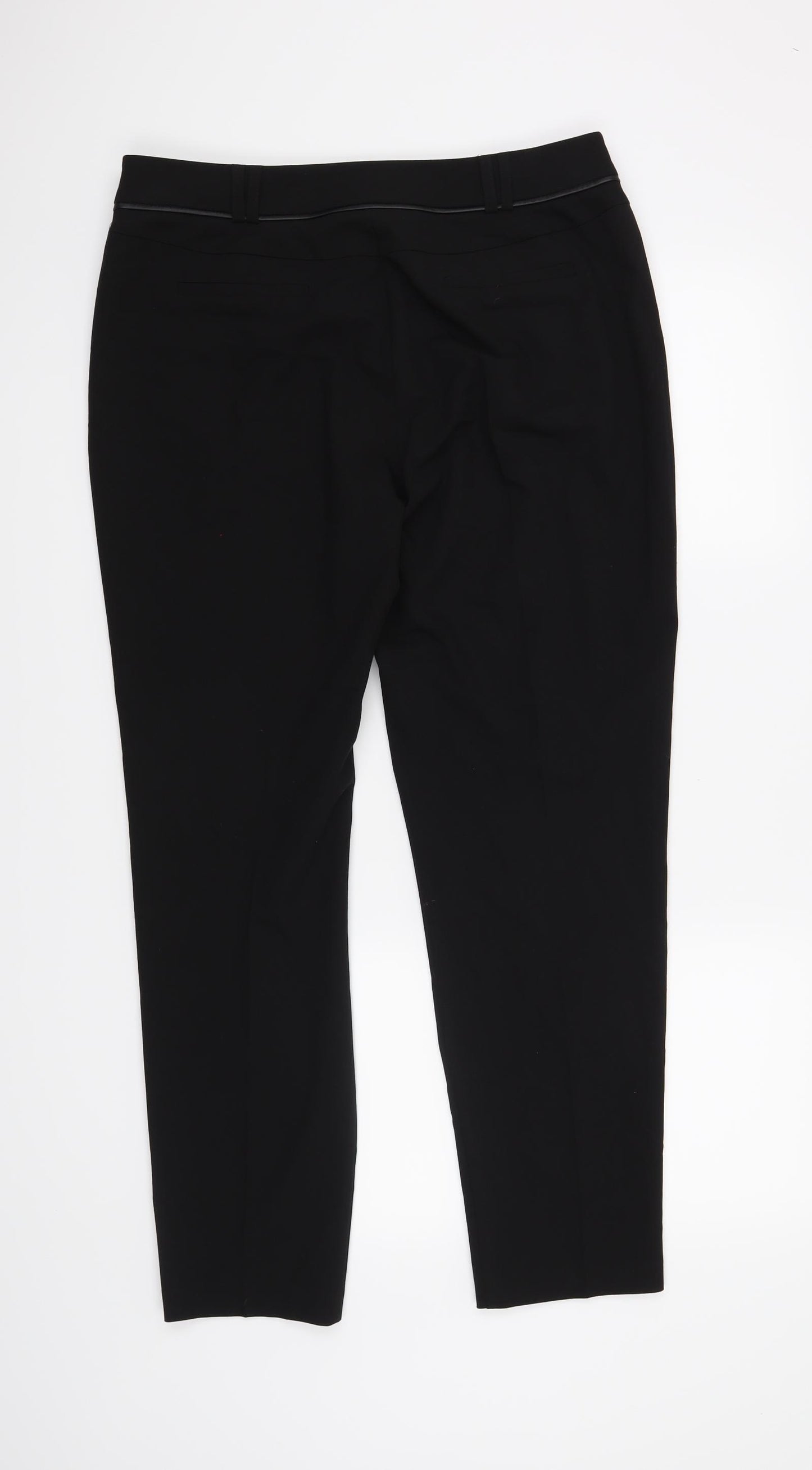 George Womens Black   Trousers  Size 12 L28 in