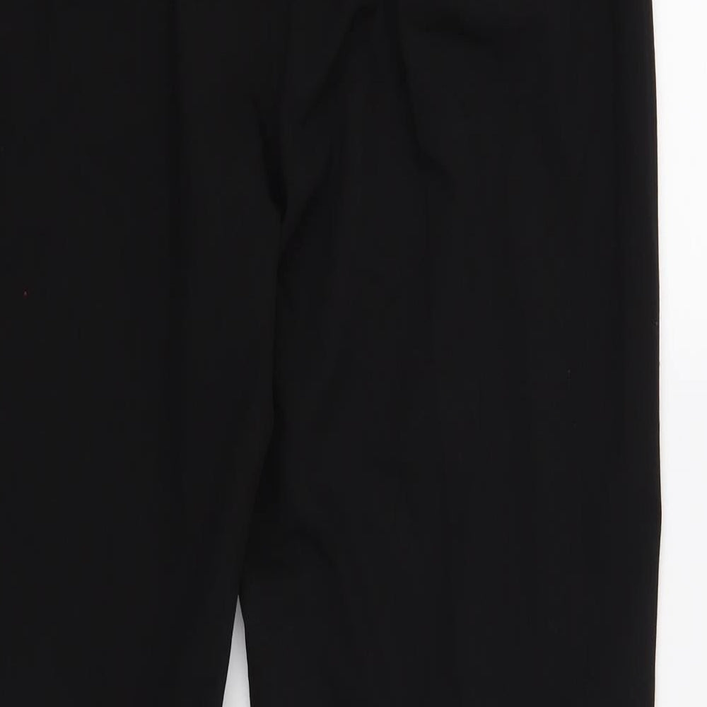 George Womens Black   Trousers  Size 12 L28 in