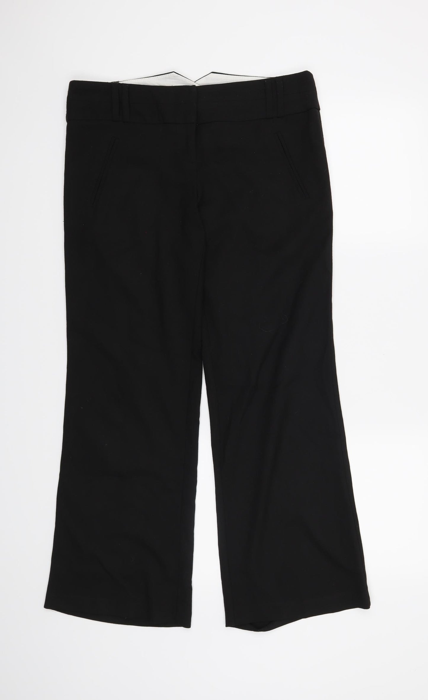 Topshop Womens Black   Trousers  Size 12 L28 in