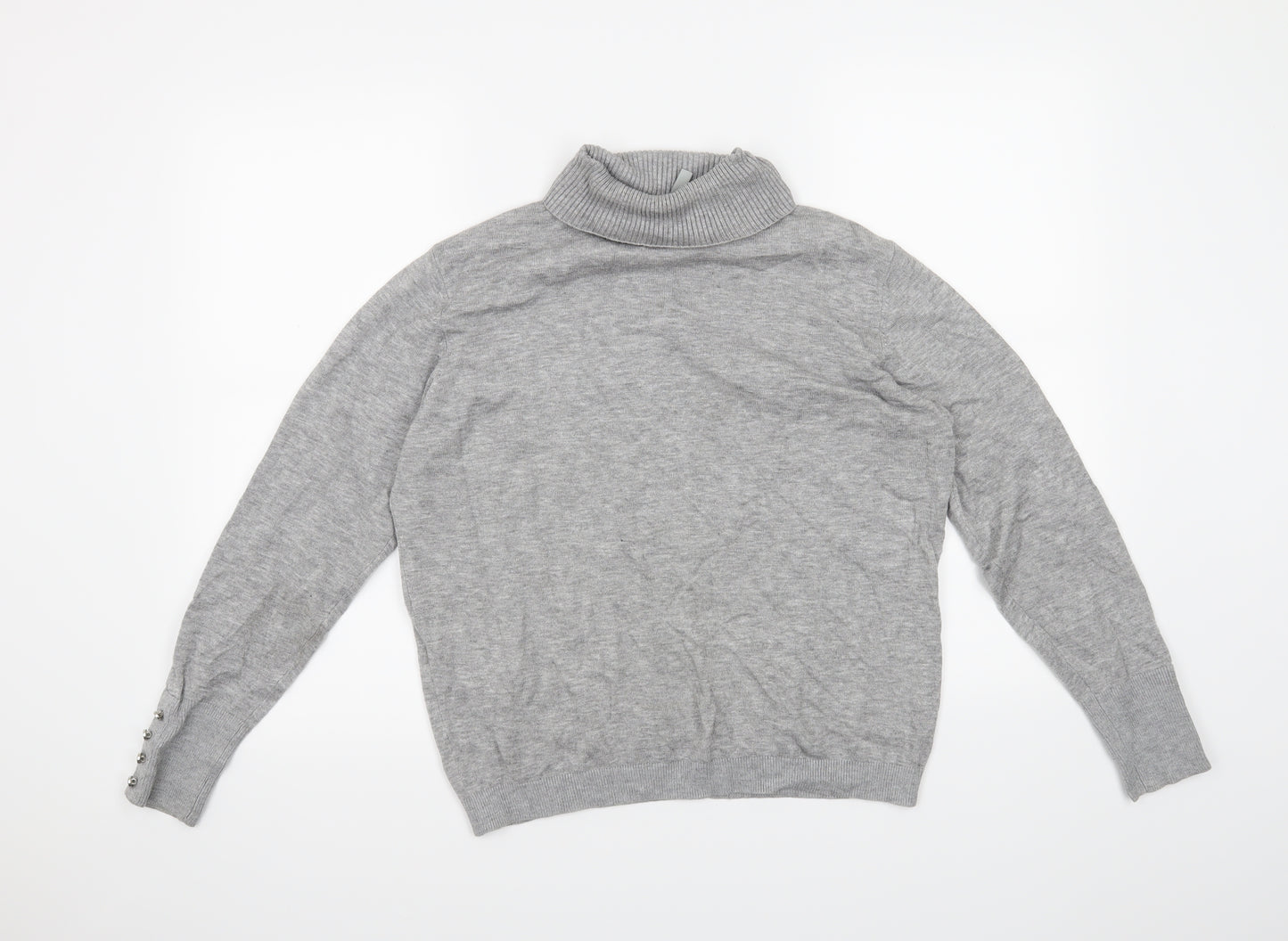 Intuition Womens Grey   Pullover Jumper Size 14