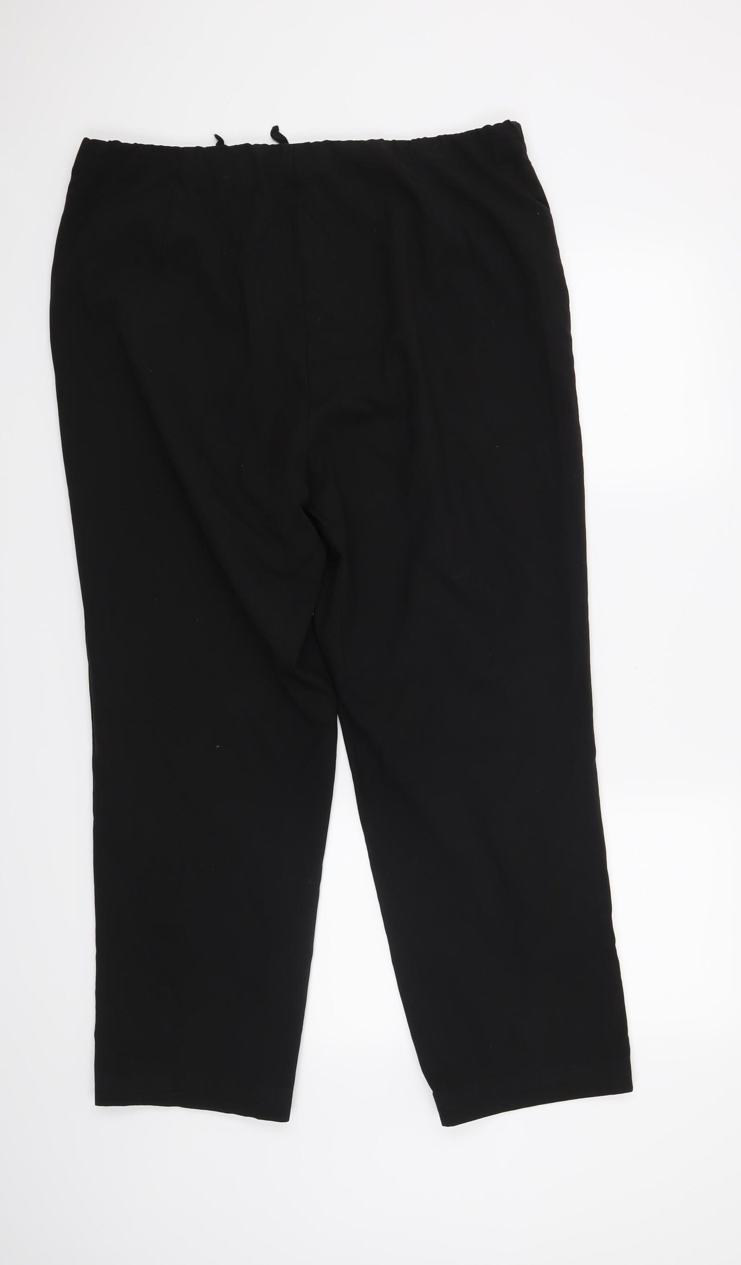Come On Womens Black   Trousers  Size 20 L27 in