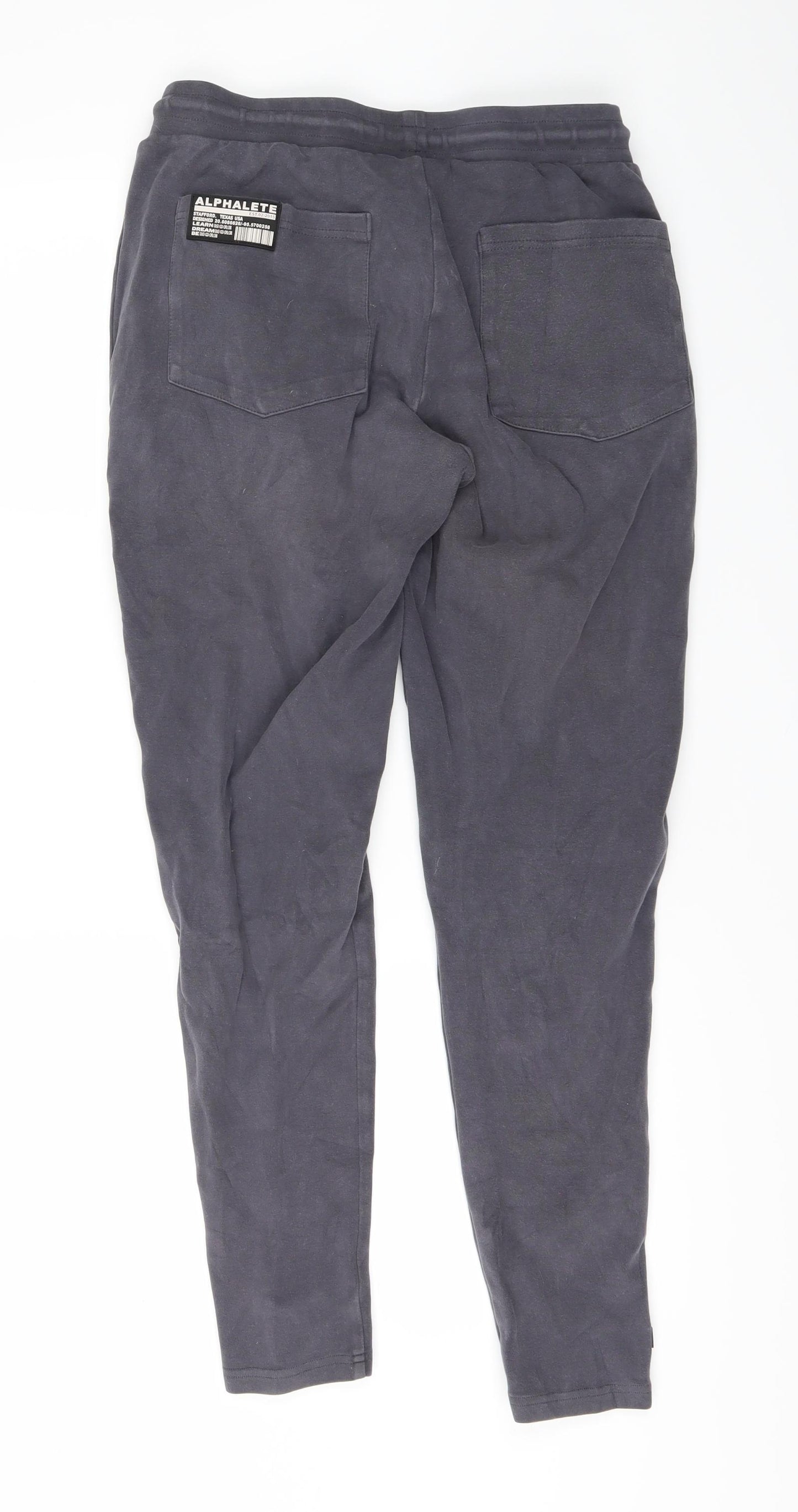 ALPHALETE Womens Grey   Sweatpants Trousers Size M L26 in